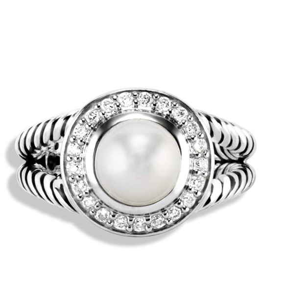 David Yurman Jewelry - David Yurman Petite Cerise Ring with Pearl